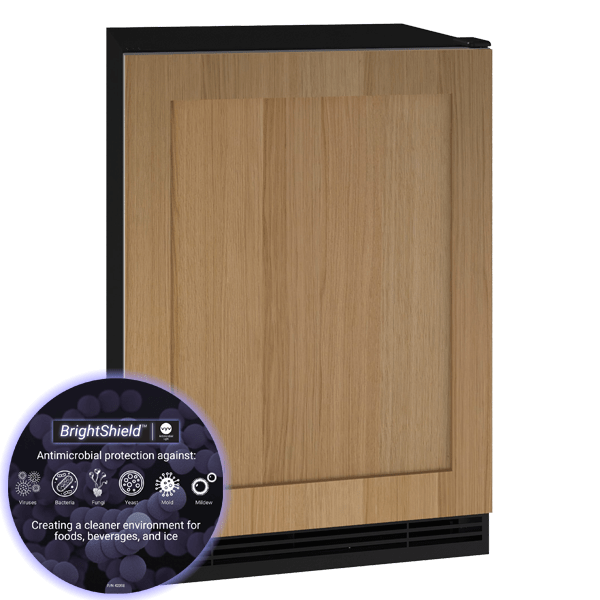 U-Line HRE124 24" Refrigerator Reversible Hinge 115v I Luxury Appliances Direct