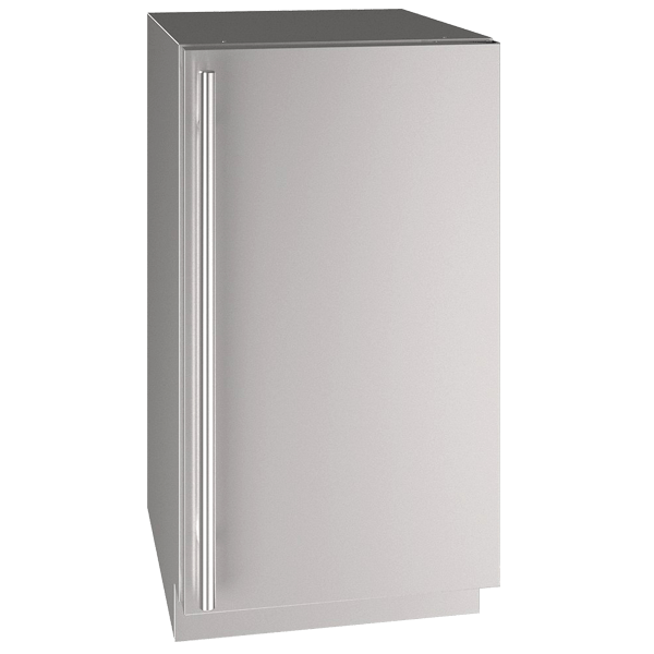 U-Line HRE518 18" Refrigerator Reversible Hinge Integrated/Stainless I Luxury Appliances Direct