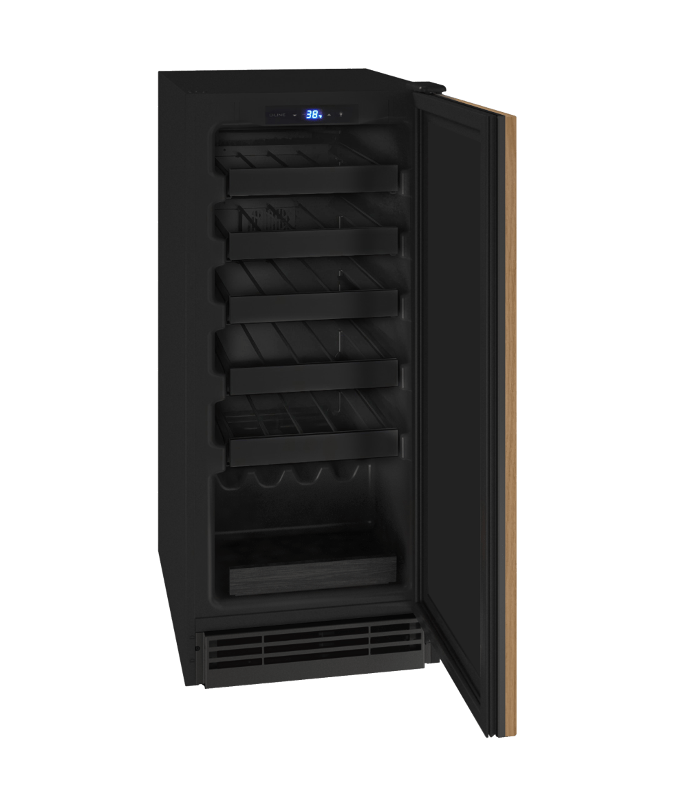 U-Line HWC115 15" Wine Refrigerator Reversible Hinge I Luxury Appliances Direct