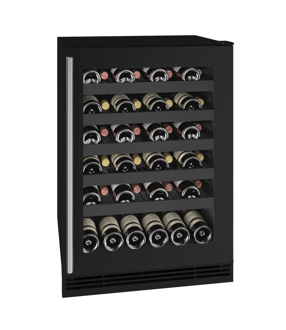 U-Line HWC124 24" Wine Refrigerator Reversible Hinge I Luxury Appliances Direct