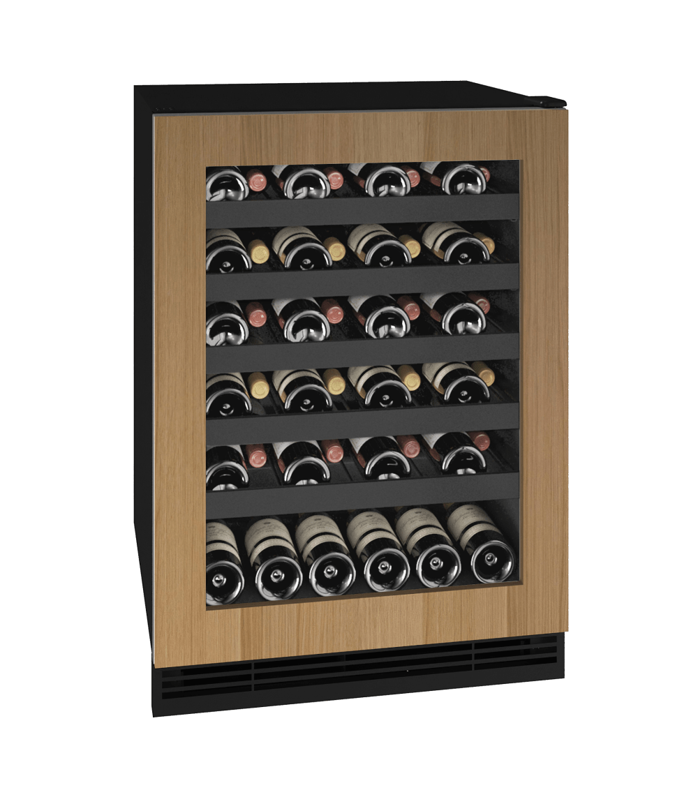 U-Line HWC124 24" Wine Refrigerator Reversible Hinge I Luxury Appliances Direct