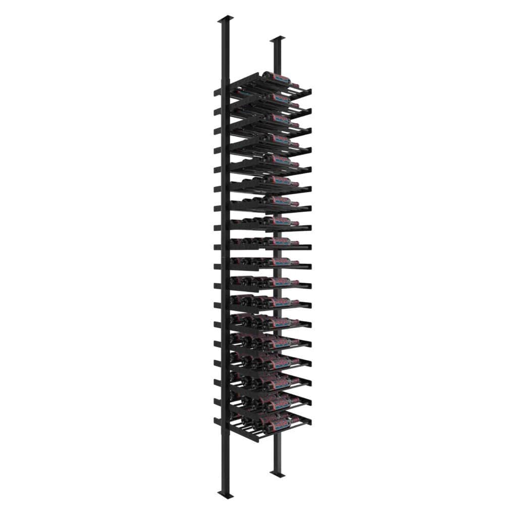 VintageView 72 Bottles Double Sided Wine Wall Post Kit Floor-to-Ceiling Wine Rack WW-FCP-KIT-1C-13 I Luxury Appliances Direct