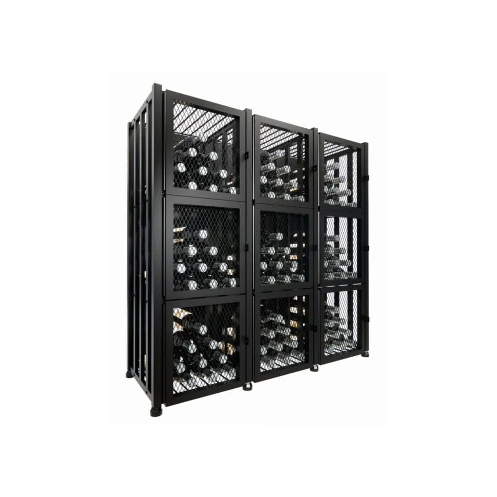 VintageView Case & Crate 144 Bottles/2 Extensions Freestanding Wine Locker 3 Kit CC2-Locker-S3-K I Luxury Appliances Direct