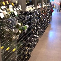 VintageView Evolution Freestanding Metal and Acrylic Wine Rack Tower 47 3C 243 Bottles/2 Extensions WT-47-B2X I Luxury Appliances Direct