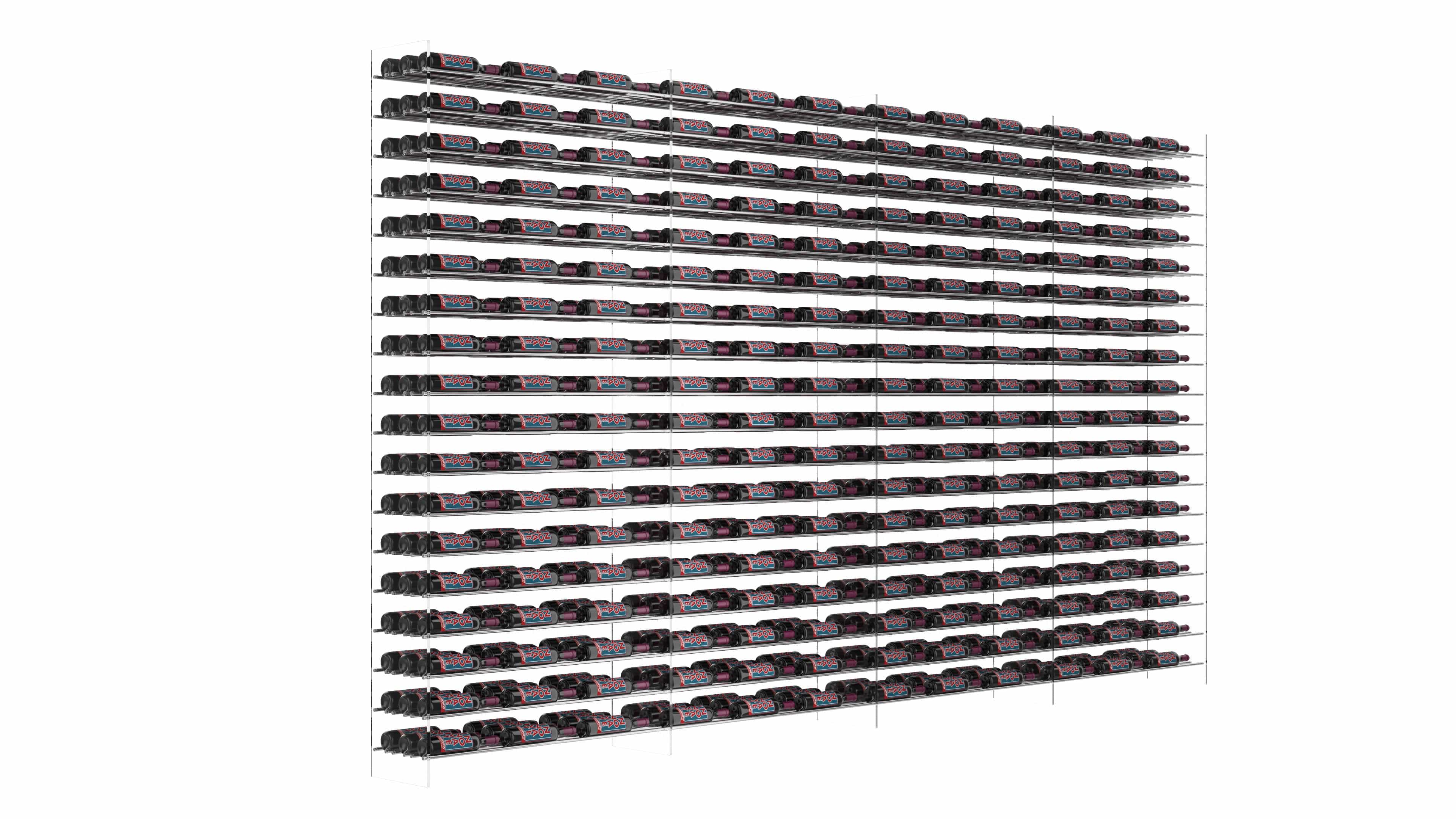 VintageView Evolution Freestanding Metal and Acrylic Wine Rack Tower 92 3C 648 Bottles/3 Extensions WT-92-B3X I Luxury Appliances Direct