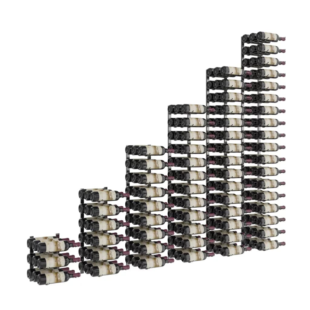 VintageView Under the Stairs 189 Bottles Wine Wall Rack Kit WS-USK-3D I Luxury Appliances Direct