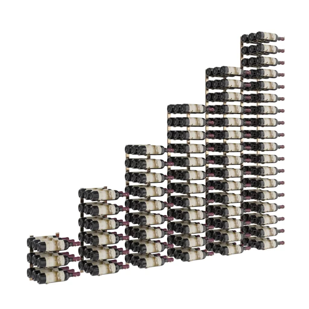 VintageView Under the Stairs 189 Bottles Wine Wall Rack Kit WS-USK-3D I Luxury Appliances Direct