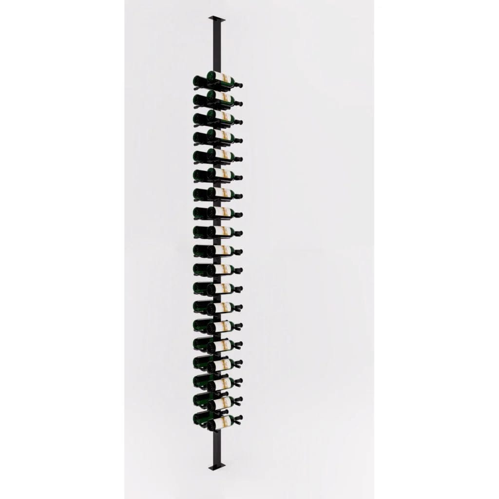VintageView Vino Pins 40 Bottles Single,Single Floor-to-Ceiling Wine Rack System VP-FCP-KIT-11 I Luxury Appliances Direct