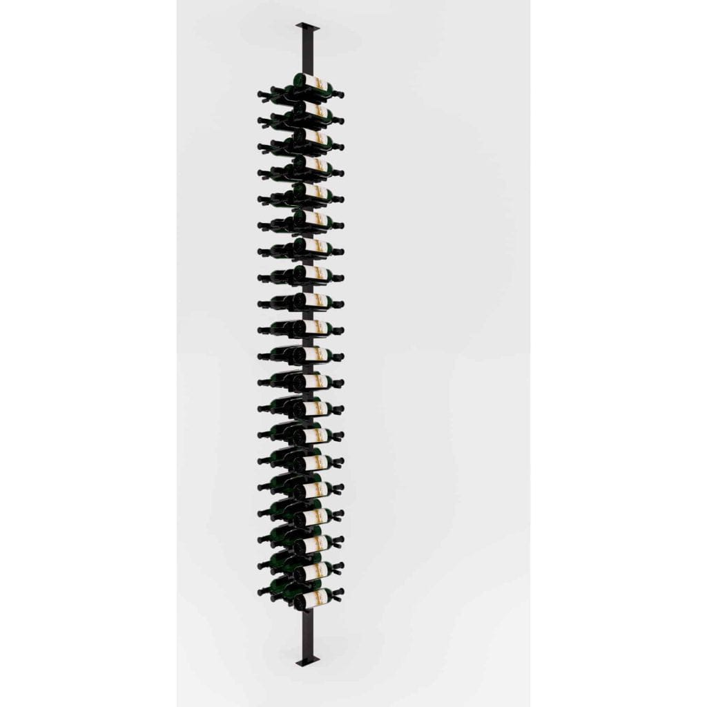 VintageView Vino Pins 60 Bottles Single,Double Floor-to-Ceiling Wine Rack System VP-FCP-KIT-12 I Luxury Appliances Direct