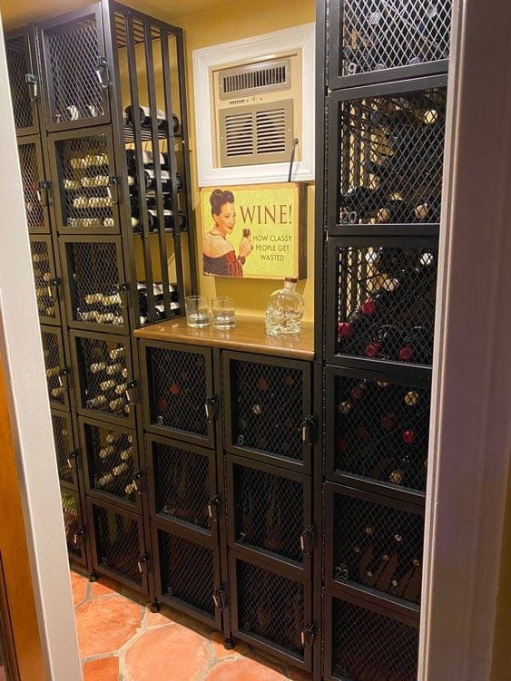 VintageView Wine Case & Crate Locker 3 192 Bottles/3 Extensions Freestanding Wine Locker CC2-LOCKER-S4-K I Luxury Appliances Direct