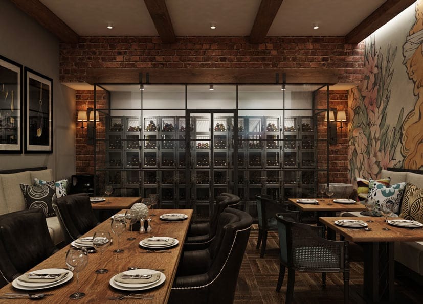 VintageView Wine Case & Crate Locker 6 Freestanding 288 Bottles/2 Extensions Wine Bottle Lockers CC2-LOCKER-T3-K I Luxury Appliances Direct