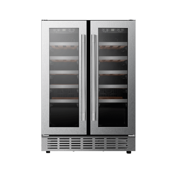 Vitara 24" Side By Side Wine Cooler VBWC4001SB I Luxury Appliances Direct