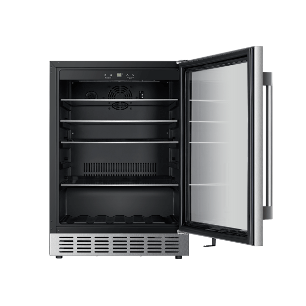Vitara 24" Stainless Steel Beverage Cooler VBBW1300S I Luxury Appliances Direct