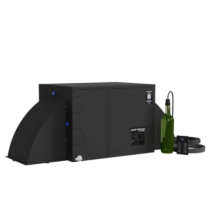 WhisperKOOL Blow-Through 4000 OMEGA 110V H.E. Split Wine Cellar Cooling System – Pump Down Wine Cellar Units S-WKBT-4000-OMEGA Luxury Appliances Direct