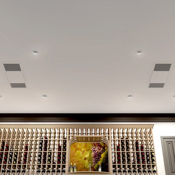 WhisperKOOL Ceiling Mount Twin 9000 Ductless Split System 220V High Efficiency I Luxury Appliances Direct