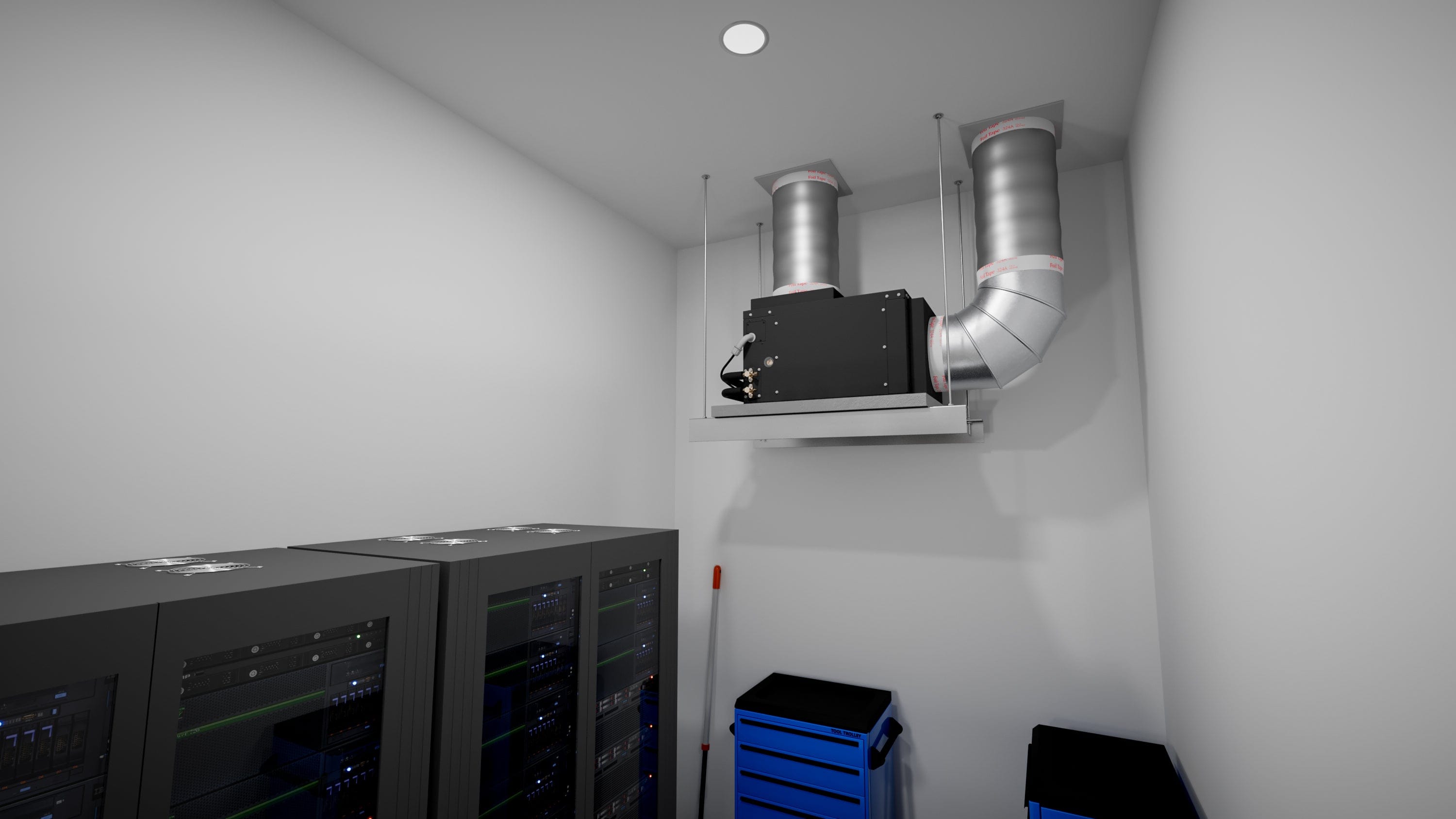 WhisperKool OMEGA Condenser Ducting Kit 03-OMEGA-DUCTKIT Wine Cellar Units Accessories 03-OMEGA-DUCTKIT Luxury Appliances Direct