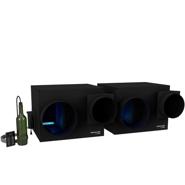 WhisperKOOL Platinum Split Twin Ducted Cooling System 220V High Efficiency I Luxury Appliances Direct