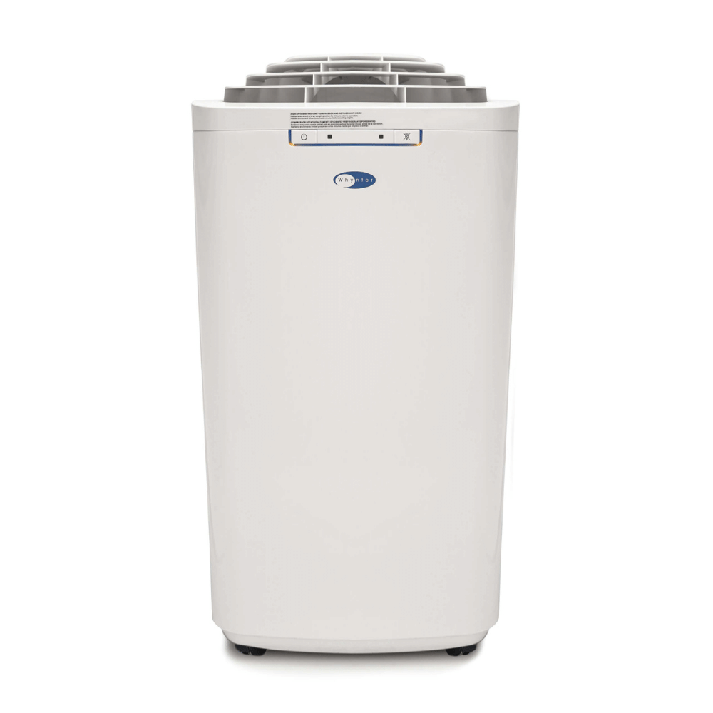 Whynter 11,000 BTU Dual Hose Portable Air Conditioner with Activated Carbon Filter ARC-110WD I Luxury Appliances Direct