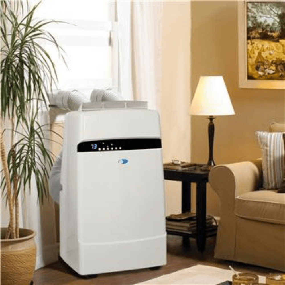 Whynter 12,000 BTU Dual Hose Portable Air Conditioner and Heater with Activated Carbon Filter ARC-12SDH I Luxury Appliances Direct