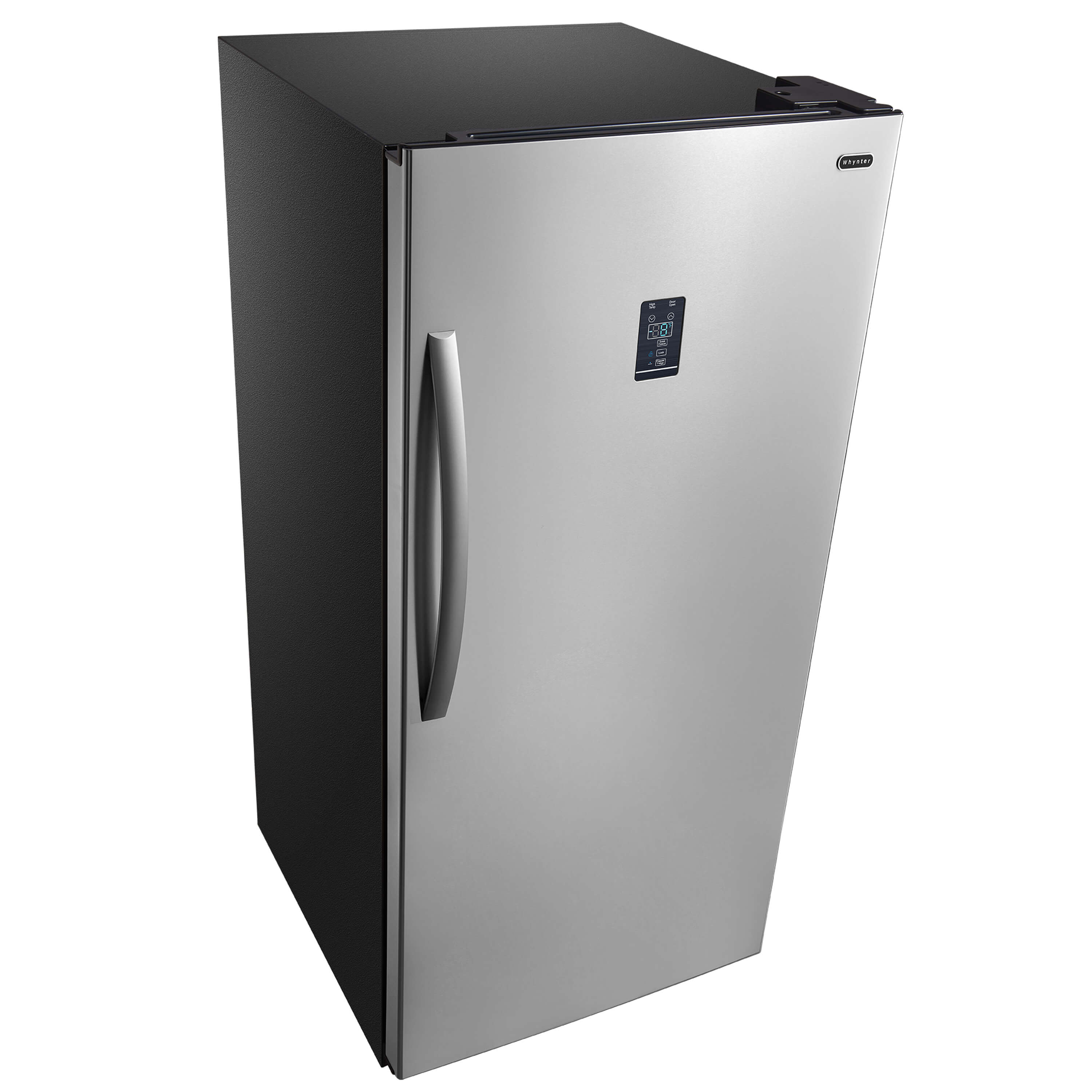 Whynter 13.8 cu.ft. Energy Star Digital Upright Convertible Deep Freezer / Refrigerator - Stainless Steel UDF-139SS I Luxury Appliances Direct