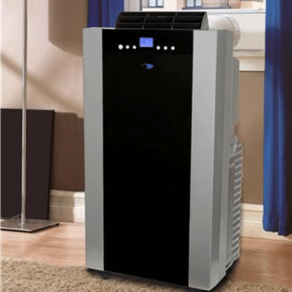 Whynter 14,000 BTU Dual Hose Portable Air Conditioner with Activated Carbon Filter ARC-14S I Luxury Appliances Direct
