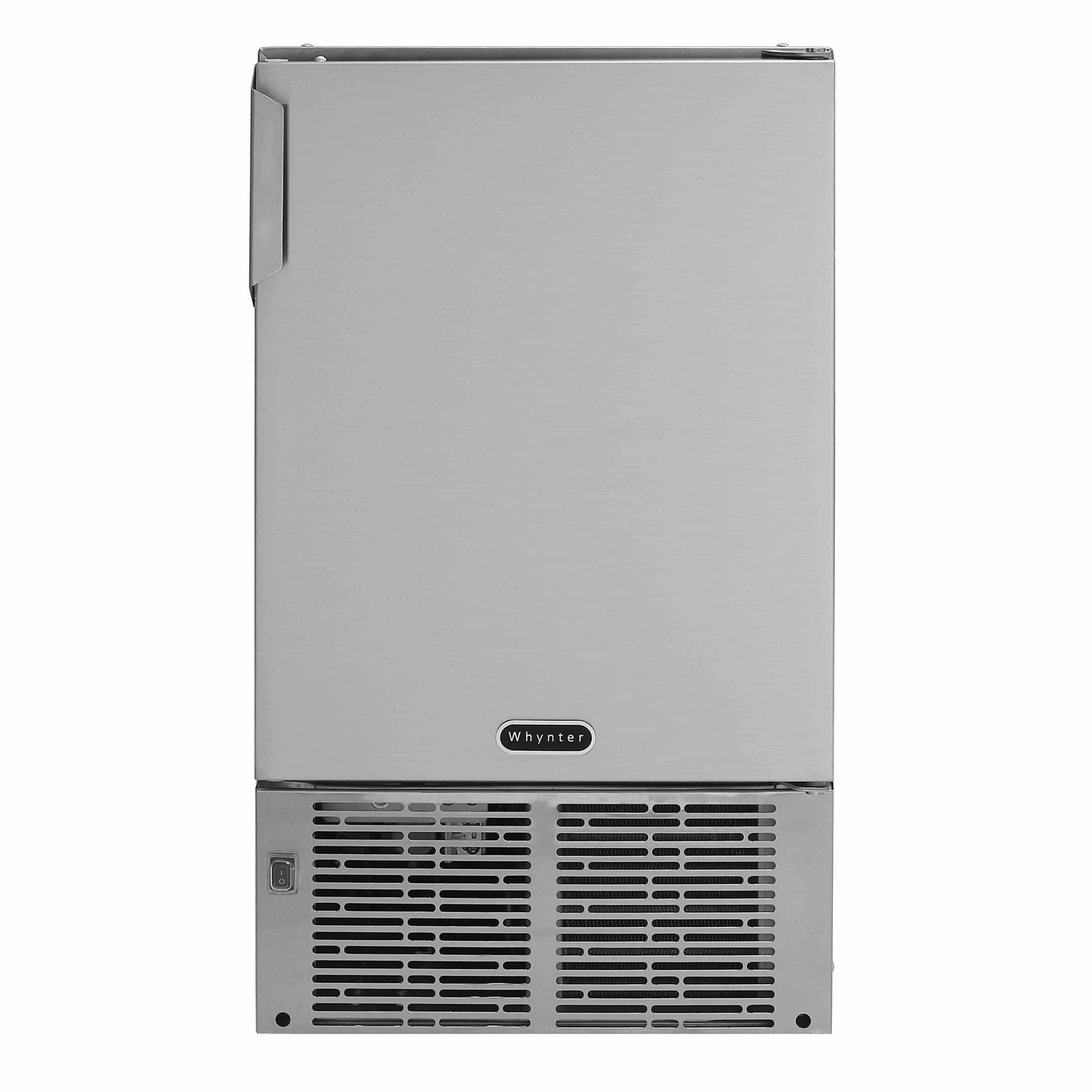Whynter 14in Undercounter Automatic Stainless Steel Marine Ice Maker 23lb Daily Output MIM-14231SS I Luxury Appliances Direct