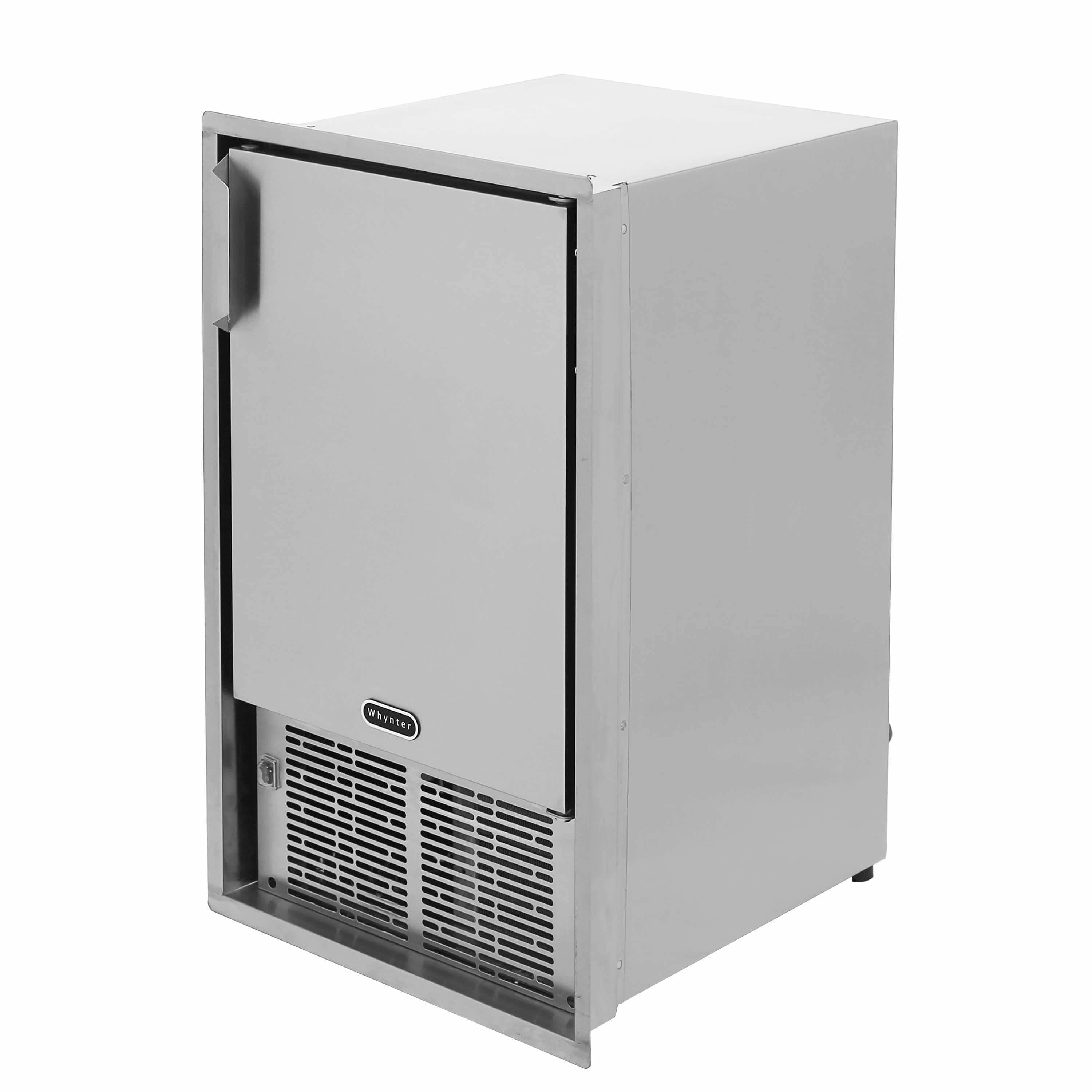 Whynter 14in Undercounter Automatic Stainless Steel Marine Ice Maker 23lb Daily Output MIM-14231SS I Luxury Appliances Direct
