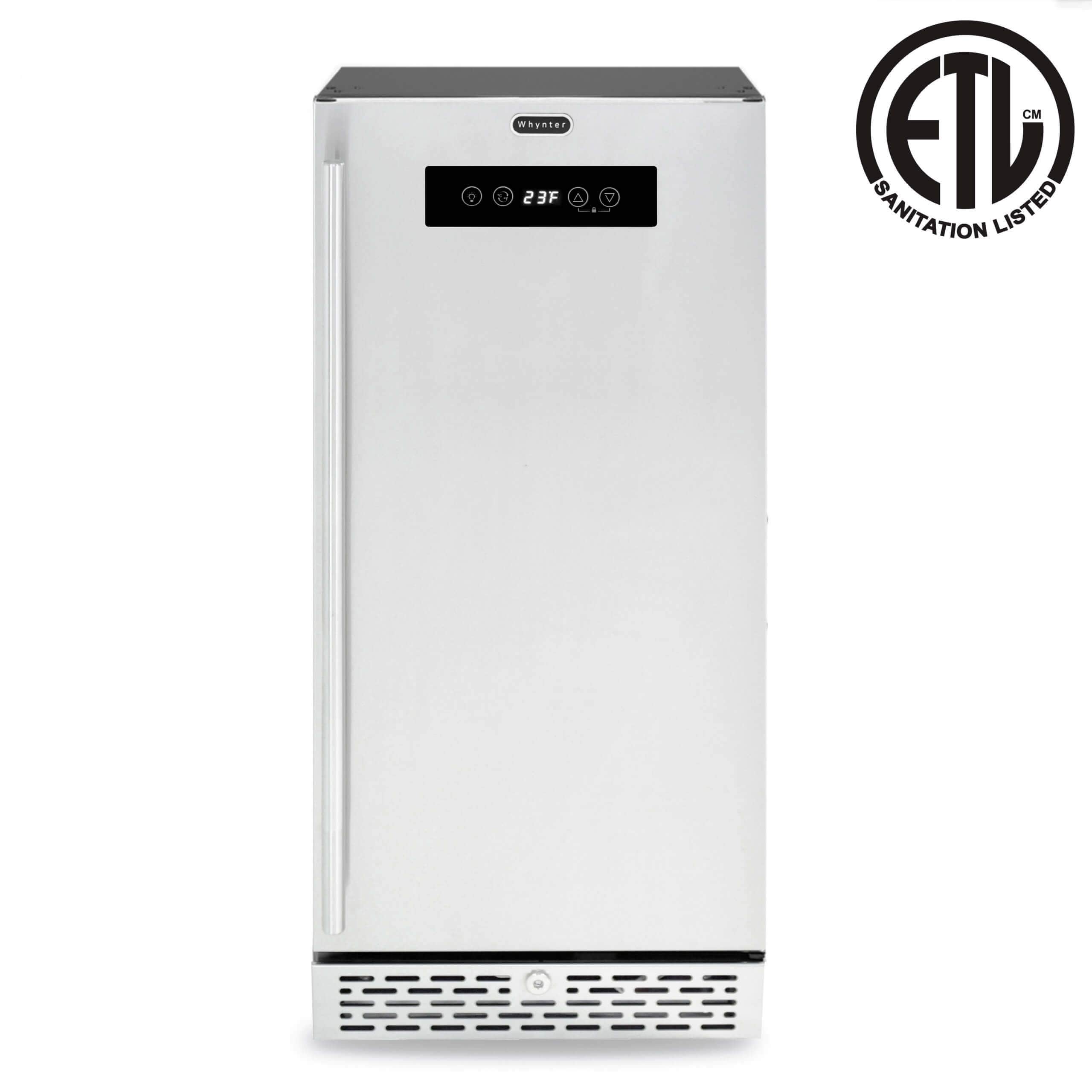 Whynter 2.9 cu. ft. Beer Keg Froster Beverage Refrigerator with Digital Controls BEF-286SB I Luxury Appliances Direct