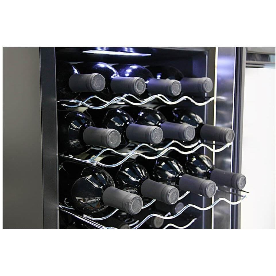 Whynter 20 Bottle Thermoelectric Wine Cooler WC-201TD I Luxury Appliances Direct