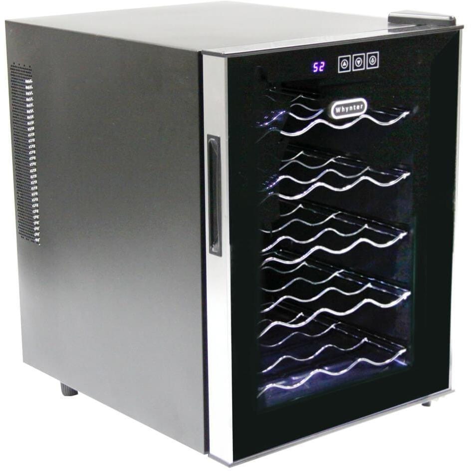 Whynter 20 Bottle Thermoelectric Wine Cooler WC-201TD I Luxury Appliances Direct