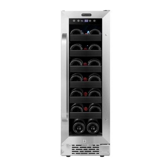 Whynter 20 Bottle Undercounter Wine Refrigerator with Reversible Door BWR-208SB I Luxury Appliances Direct