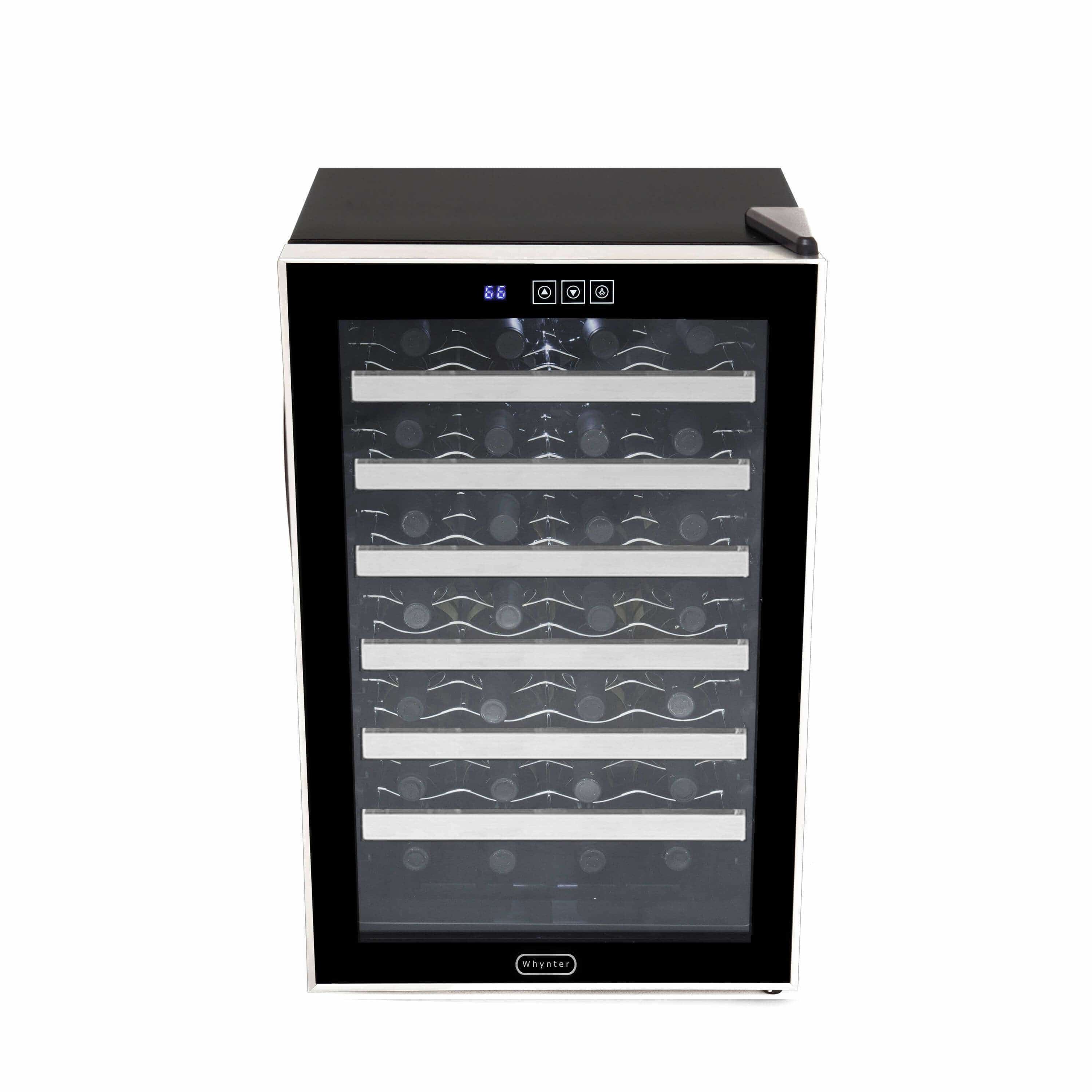 Whynter 28 Bottle Thermoelectric Wine Cooler WC-282TS I Luxury Appliances Direct