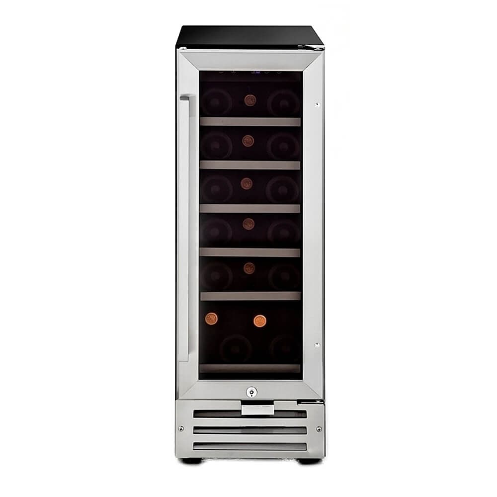 Whynter 33 Bottle Built-In Wine Refrigerator BWR-33SA I Luxury Appliances Direct