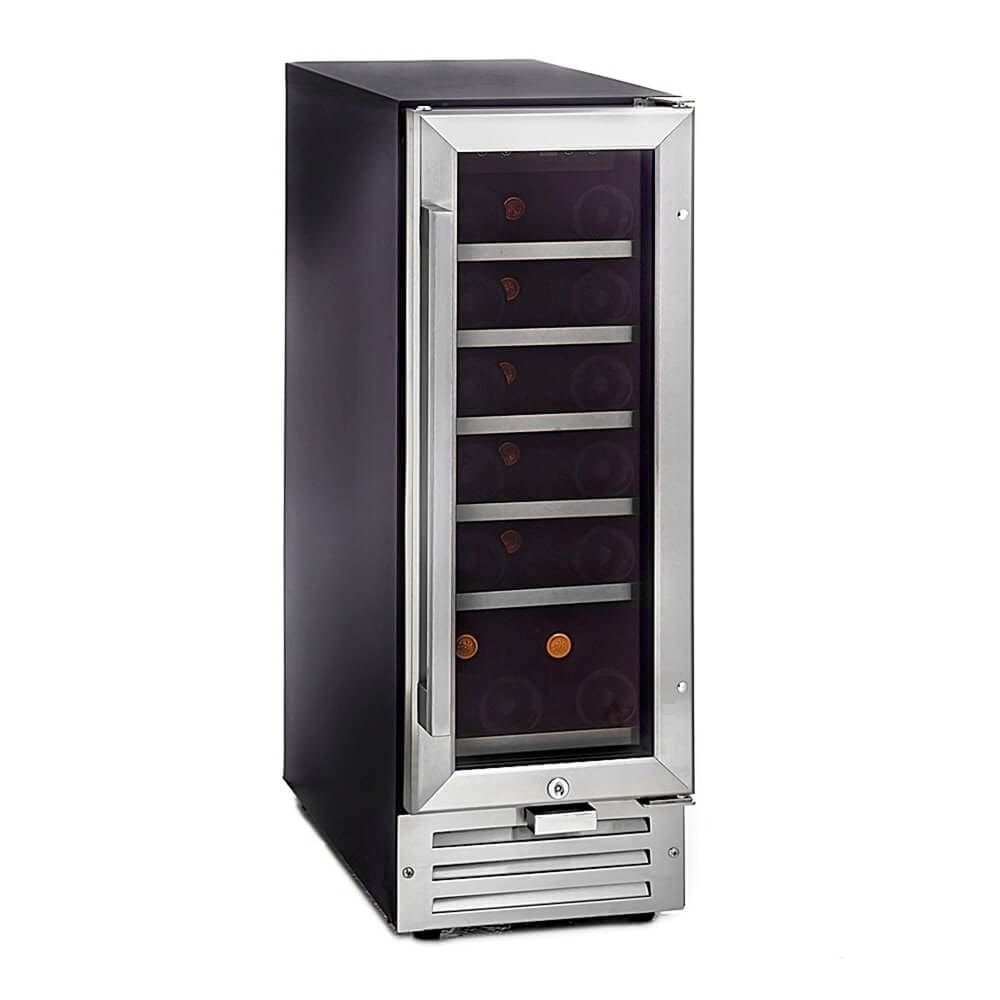 Whynter 33 Bottle Built-In Wine Refrigerator BWR-33SA I Luxury Appliances Direct