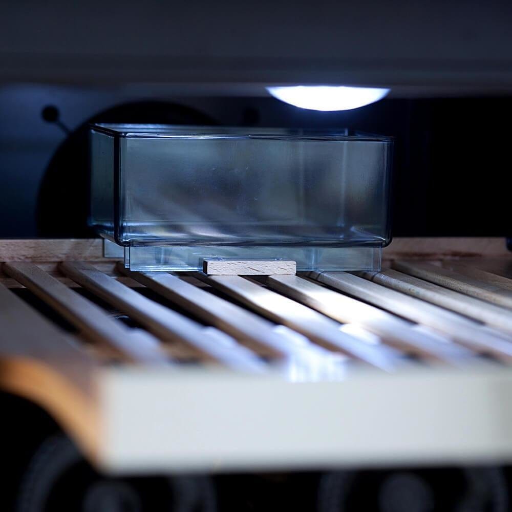 Whynter 33 Bottle Compressor Built-In Wine Refrigerator BWR-33SD I Luxury Appliances Direct