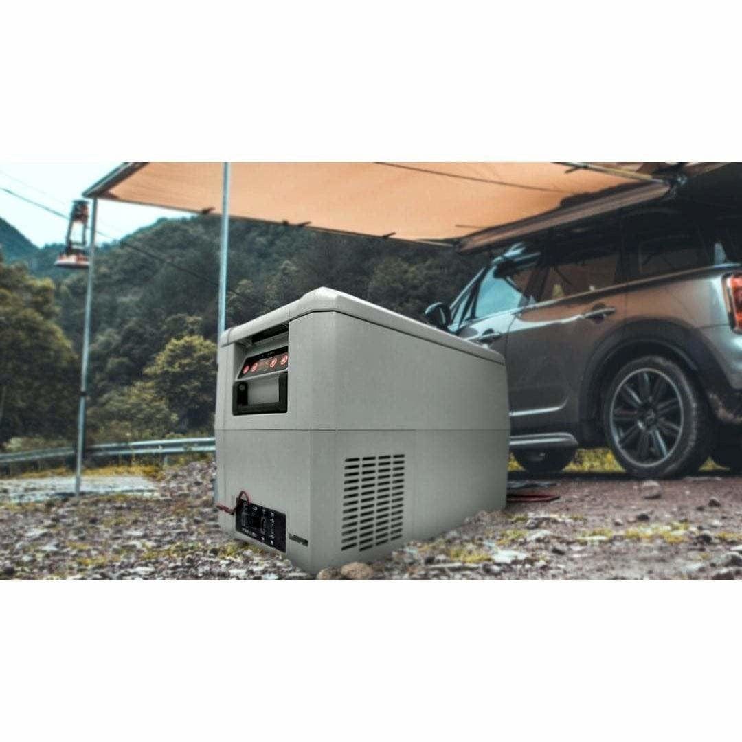 Whynter 34 Quart Compact Portable Freezer Refrigerator with 12v DC Option FMC-350XP I Luxury Appliances Direct