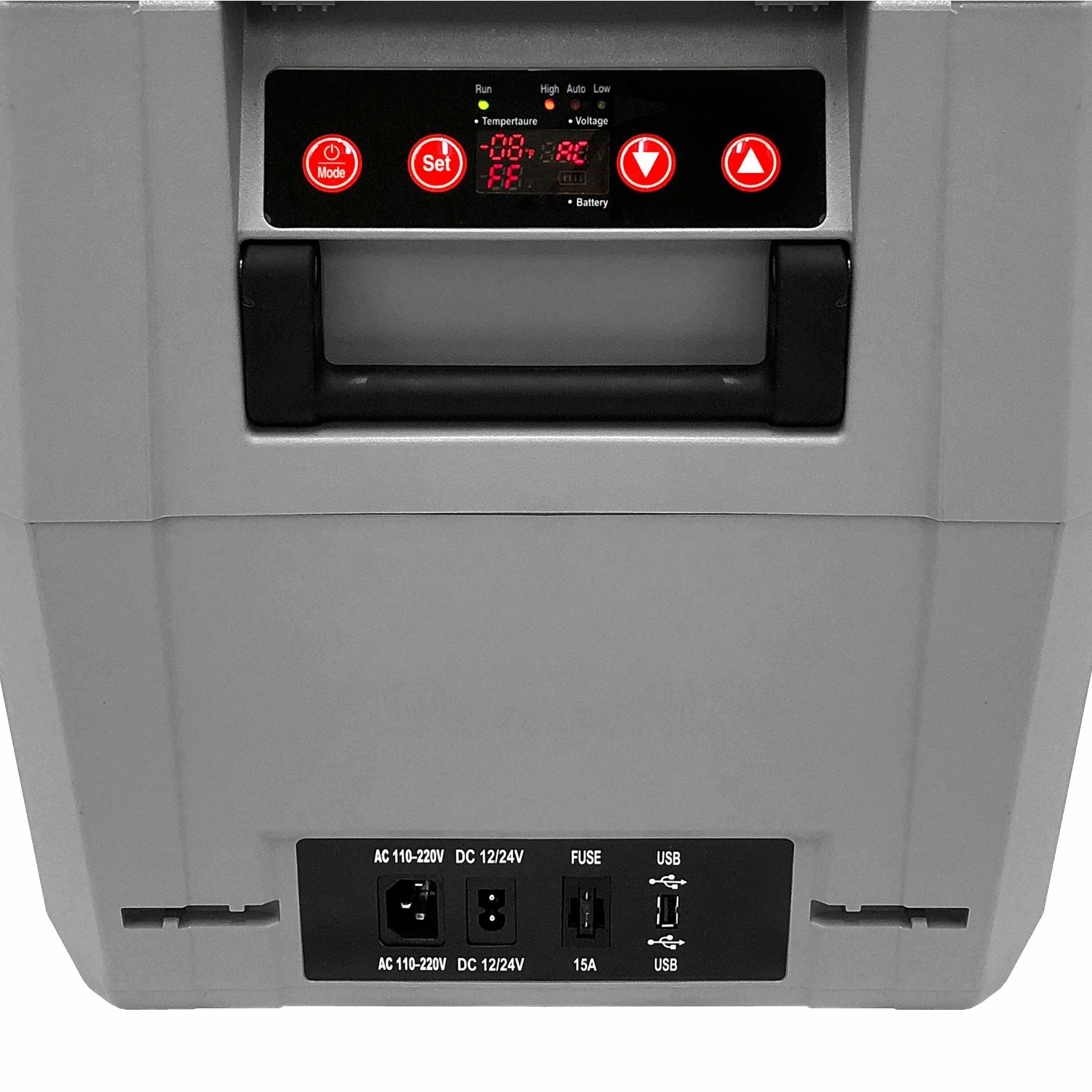 Whynter 34 Quart Compact Portable Freezer Refrigerator with 12v DC Option FMC-350XP I Luxury Appliances Direct