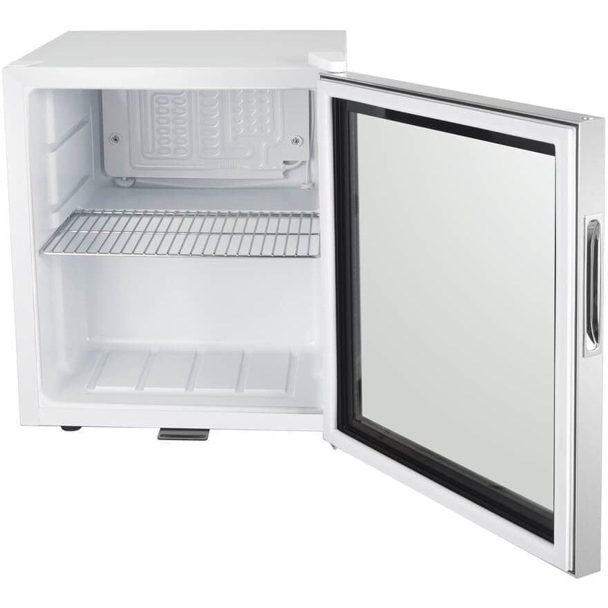 Whynter 62 Can Capacity Stainless Steel Beverage Refrigerator with Lock BR-062WS I Luxury Appliances Direct