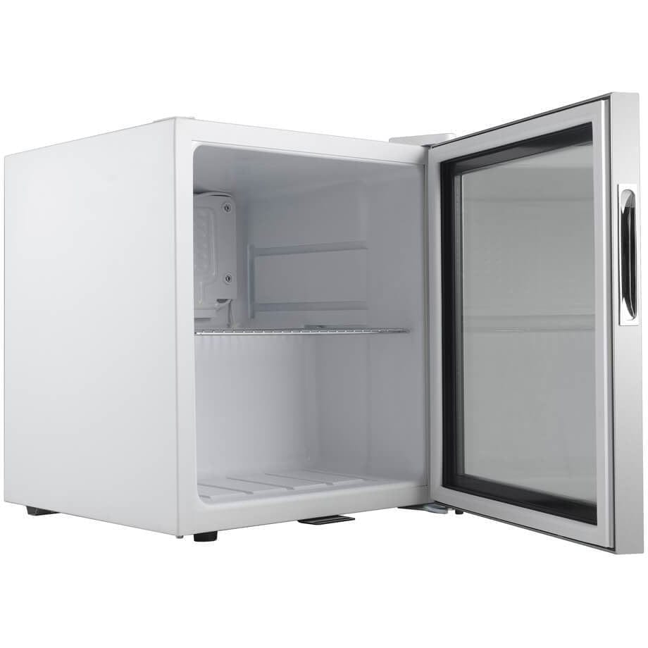 Whynter 62 Can Capacity Stainless Steel Beverage Refrigerator with Lock BR-062WS I Luxury Appliances Direct