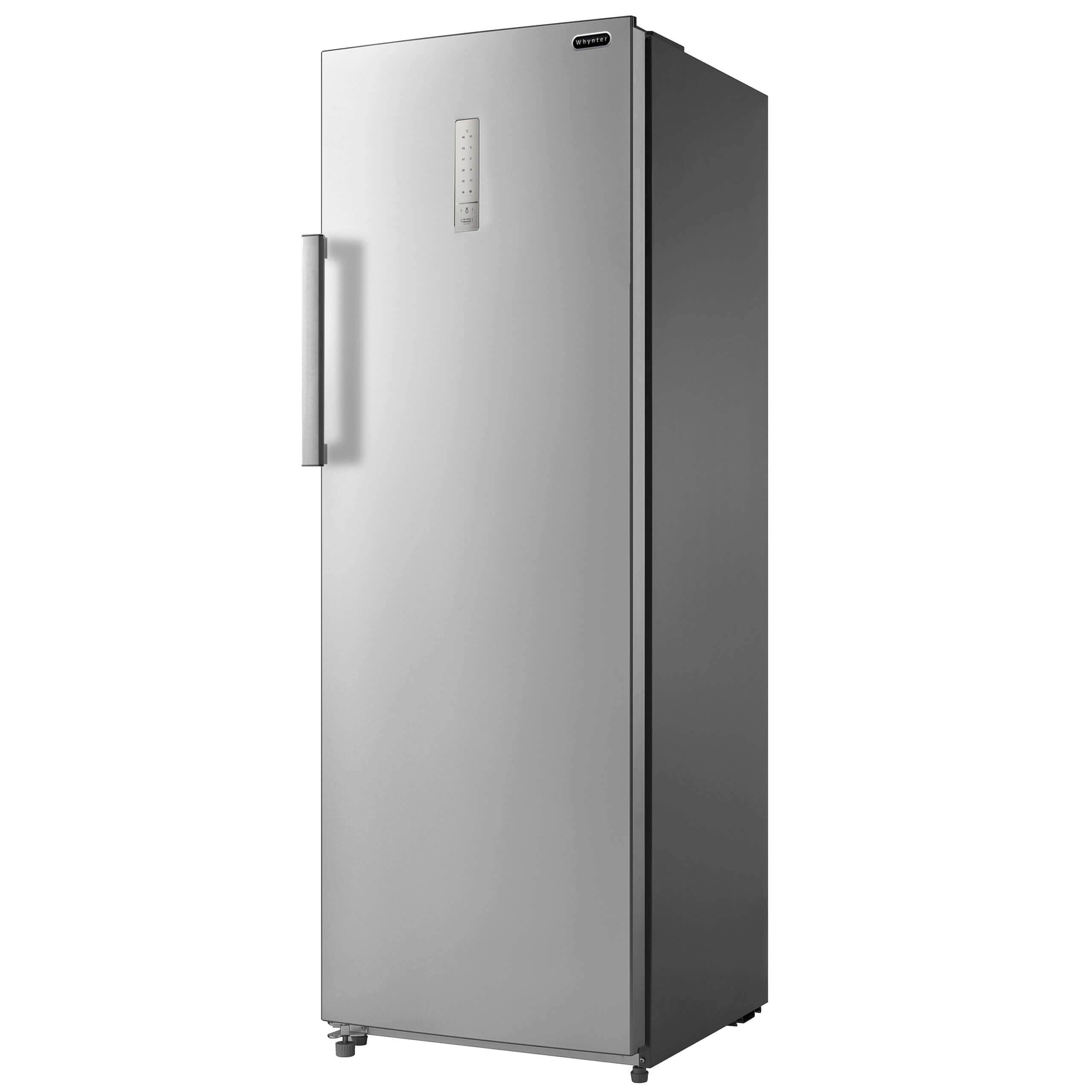 Whynter 8.3 cu.ft. Energy Star Digital Upright Stainless Steel Deep Freezer/Refrigerator UDF-0831SS I Luxury Appliances Direct