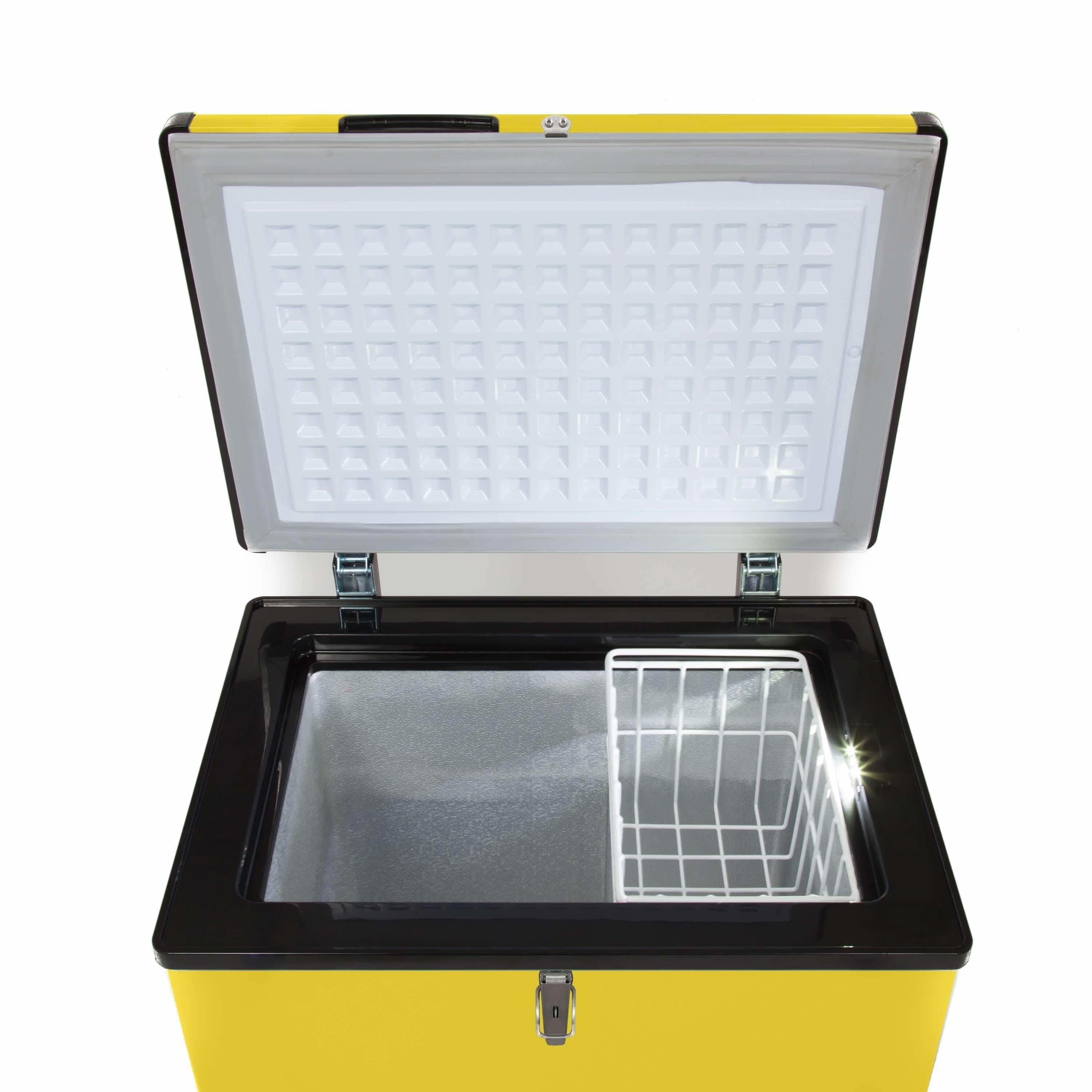 Whynter 95 Quart Portable Fridge / Freezer - Limited Edition Yellow FM-951YW I Luxury Appliances Direct