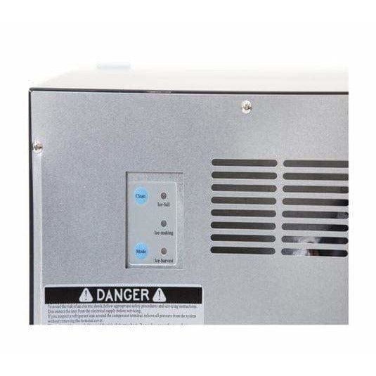 Whynter Built In Freestanding Ice Maker 50lb capacity Clear Ice Cube UIM-502SS I Luxury Appliances Direct