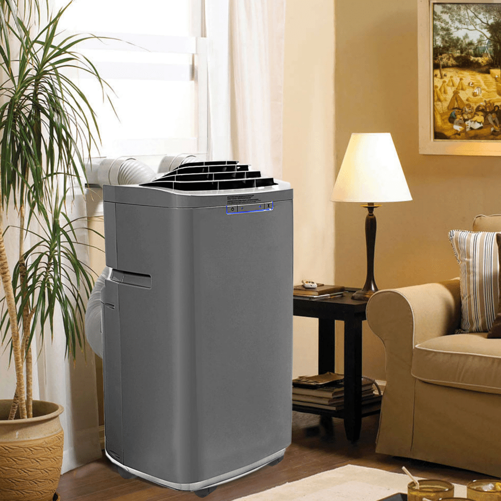 Whynter Dual Hose Portable Air Conditioner with Activated Carbon Filter 13,000 BTU ARC-131GD I Luxury Appliances Direct