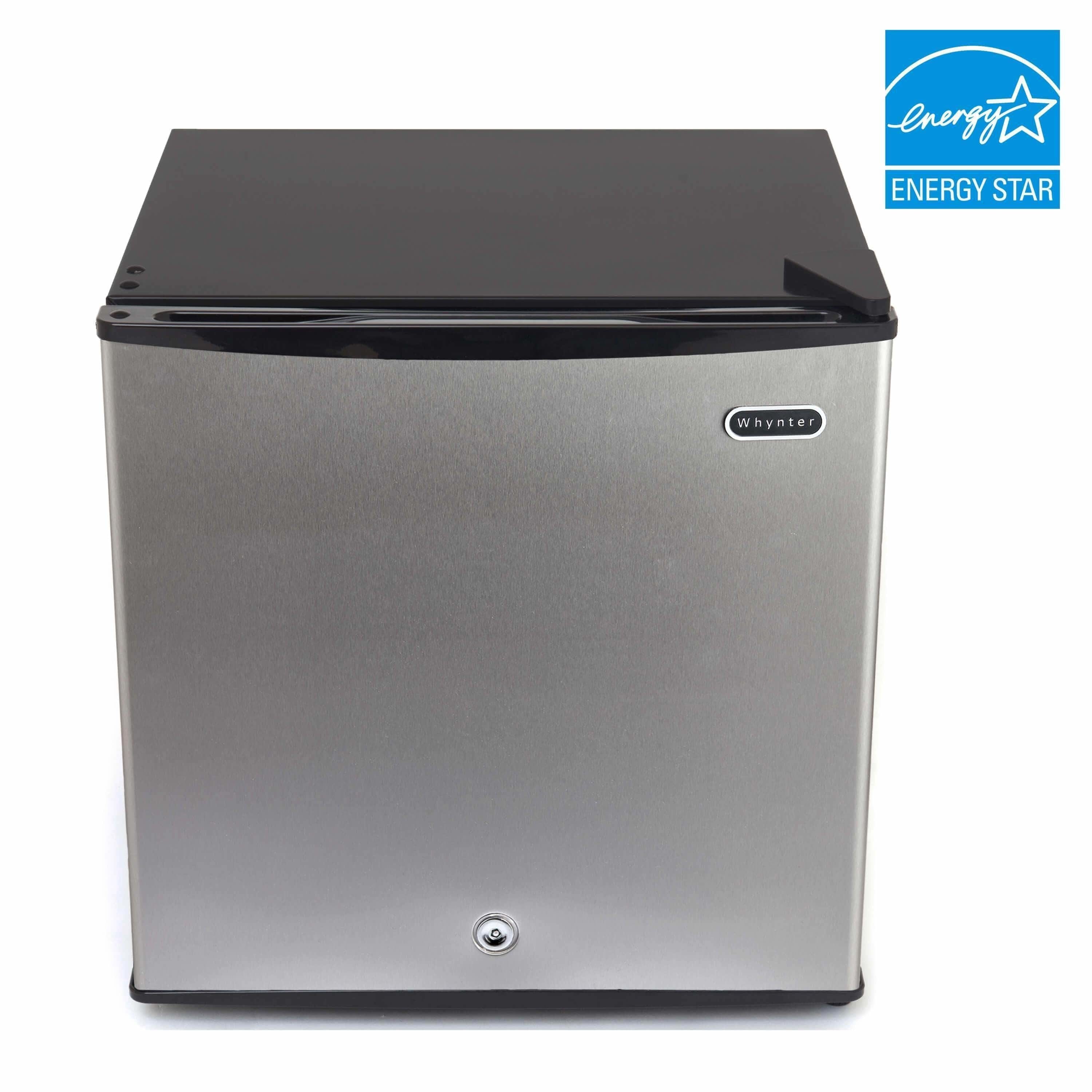 Whynter Energy Star 1.1 cu. ft. Upright Freezer with Lock CUF-112SS I Luxury Appliances Direct