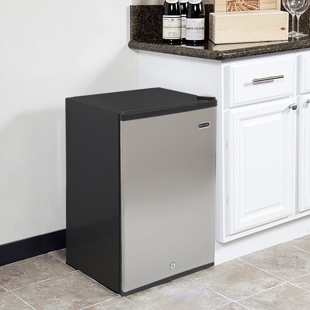 Whynter Energy Star 2.1 cu. ft. Stainless Steel Upright Freezer with Lock CUF-210SS I Luxury Appliances Direct