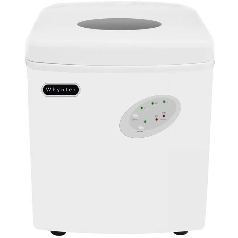 Whynter Portable Ice Maker 33 lb Capacity White IMC-330WS I Luxury Appliances Direct