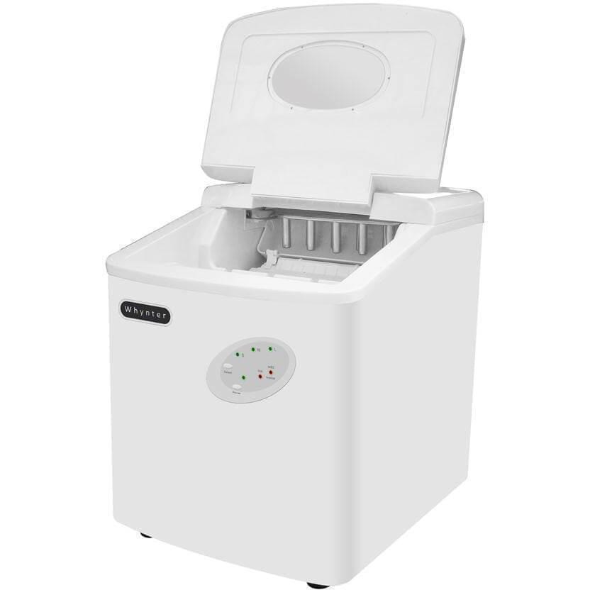 Whynter Portable Ice Maker 33 lb Capacity White IMC-330WS I Luxury Appliances Direct