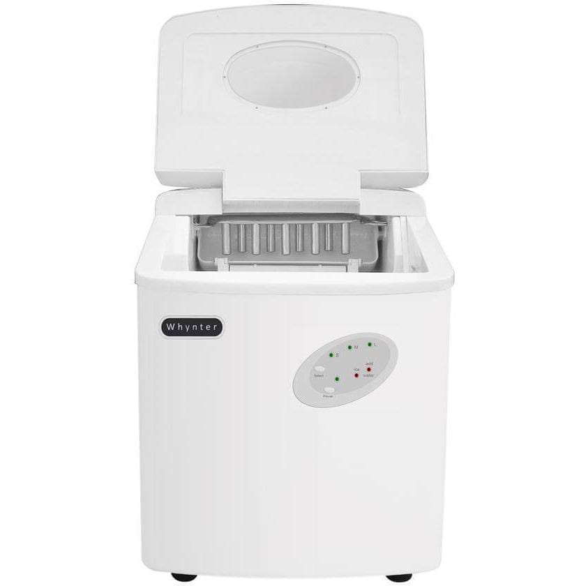 Whynter Portable Ice Maker 33 lb Capacity White IMC-330WS I Luxury Appliances Direct