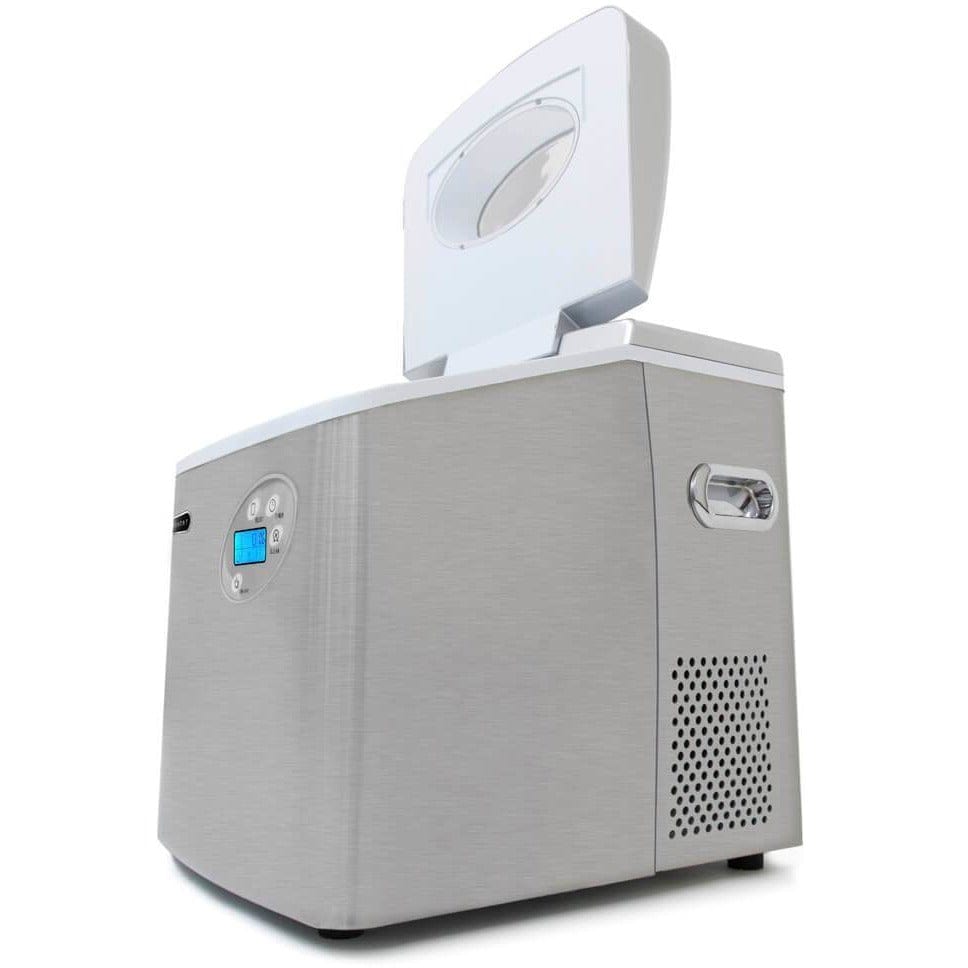 Whynter Portable Ice Maker 49 lb capacity Stainless Steel IMC-490SS I Luxury Appliances Direct