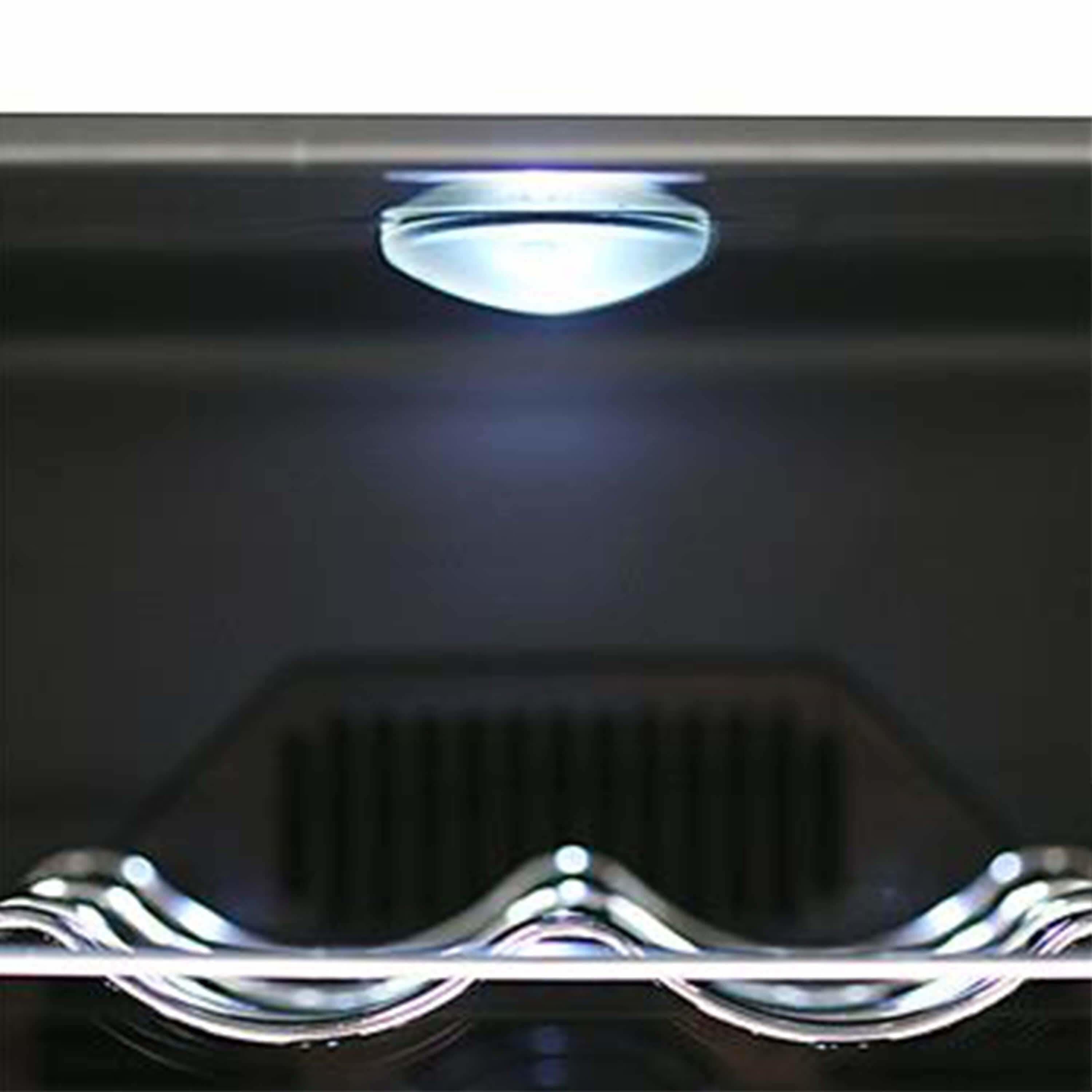 Whynter SNO 16 Bottles Wine Cooler - Platinum with lock WC-16S I Luxury Appliances Direct